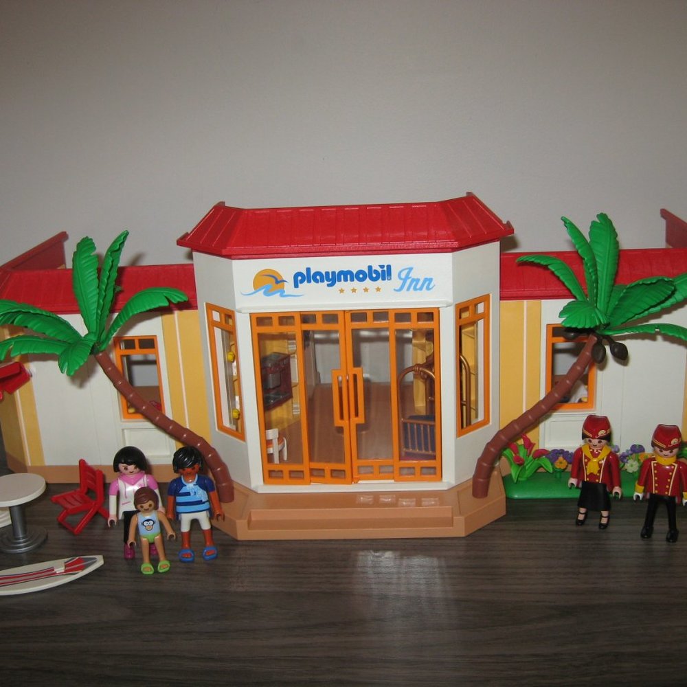 Playmobil 5998 Summer Fun Tropical Inn Hotel 2309 Near Complete X